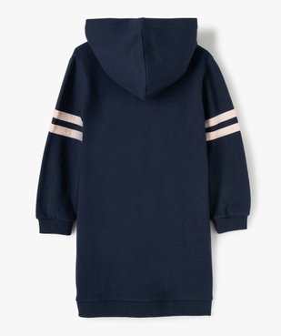 Robe fille forme sweat à capuche à motifs vue3 - Nikesneakers (ENFANT) - Nikesneakers