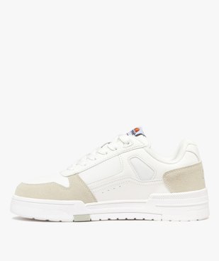 Baskets femme à semelle compensée détails en suédine Daniel - Ellesse vue4 - ELLESSE - GEMO