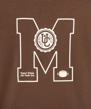 T-shirt manches longues style collège garçon vue2 - CAMPS UNITED - GEMO