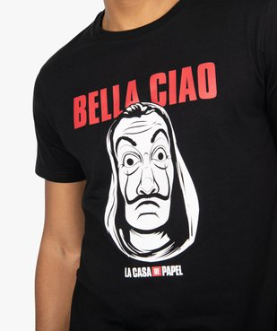 Tee-shirt homme imprimé La Casa De Papel vue2 - CASADEPAPEL - GEMO