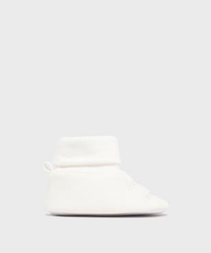 Chaussons de naissance avec message brodé - Little Love vue1 - LITTLE LOVE GEMO FOR GOOD - GEMO