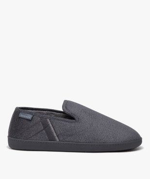 Chausson homme pantoufles en jersey style denim - Isotoner vue1 - ISOTONER - GEMO