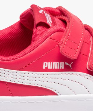 Tennis fille bicolores à scratch – Puma Courtflex vue6 - PUMA - Nikesneakers