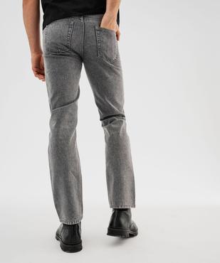 Jean Regular coloris délavé homme vue3 - GEMO 4G HOMME - GEMO