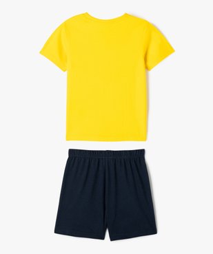 Pyjashort bicolore avec motif Pikachu - Pokemon vue4 - POKEMON - GEMO