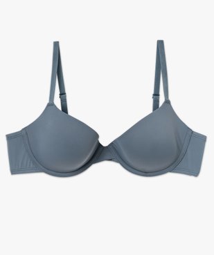 Soutien-gorge corbeille à armatures et bonnets moulés en microfibre vue4 - GEMO 4G FEMME - GEMO