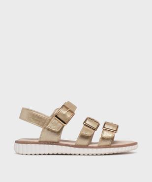 Sandales à 3 brides scratchs fille - Lovely Wings vue1 - LOVELY WINGS - GEMO