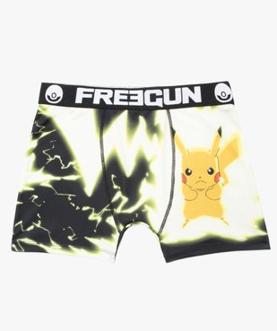 Boxer homme microfibre imprimé Pikachu Pokemon - Freegun vue4 - FREEGUN - GEMO