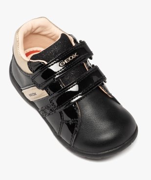 Chaussures premiers pas bébé fille à scratch – Geox vue5 - GEOX - GEMO