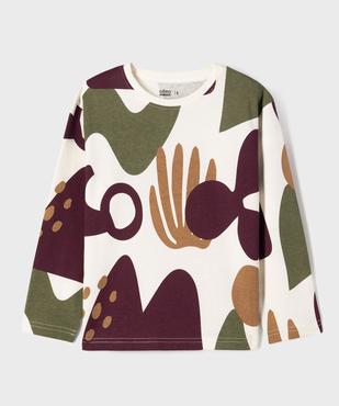 Tee-shirt manches longues imprimé garçon vue2 - GEMO 4G GARCON - GEMO