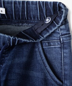 Pantalon cargo taille élastiquée garçon vue5 - GEMO (ENFANT) - GEMO