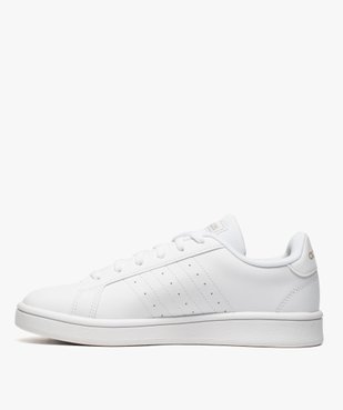 Baskets femme détails métallisés – Adidas Grand Court Base vue3 - ADIDAS - GEMO