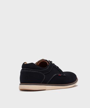 Derbies dessus textile à semelle sport homme vue5 - MARIO BALDANO - GEMO