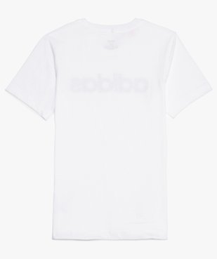 Tee-shirt garçon à manches courtes avec inscription - Adidas vue3 - ADIDAS - GEMO