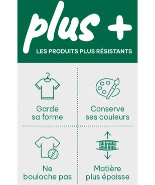 Tee-shirt manches courtes en coton uni homme vue6 - GEMO (HOMME) - GEMO