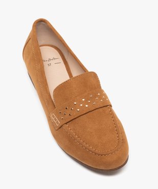 Mocassins légers en suédine femme vue6 - VALENTINA BALDANO GEMO FORGOOD - GEMO