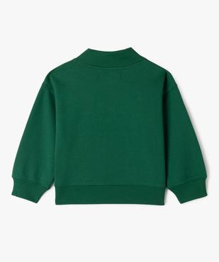 Sweat col camionneur zippé garçon - Camps United vue4 - CAMPS GEMO FOR GOOD - GEMO