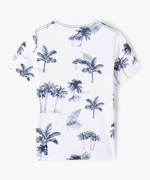 Tee-shirt imprimé manches courtes garçon vue4 - GEMO (JUNIOR) - GEMO