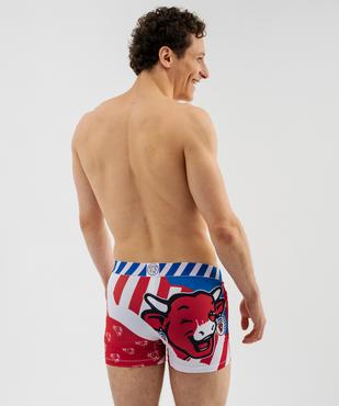 Boxer en microfibre motif vache homme - Freegun x La vache qui rit vue3 - LA VACHE QUI RIT - GEMO