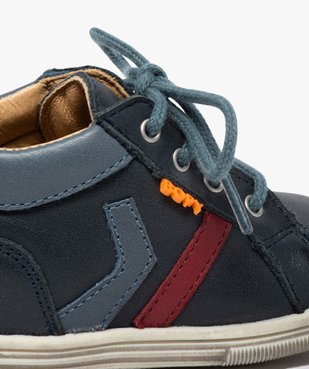 Chaussures premiers pas bébé garçon à lacets - Bopy vue6 - BOPY - GEMO
