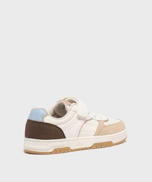 Baskets à lacets élastiques et scratch garçon - 5 Miles vue4 - 5 MILES - GEMO