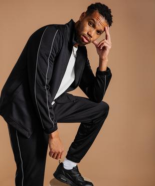 Pantalon de jogging avec liserés réfléchissants homme vue1 - GEMO (HOMME) - GEMO