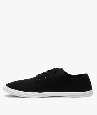 Chaussures basses homme style tennis en toile unies à lacets vue3 - Nikesneakers (SPORTSWR) - Nikesneakers