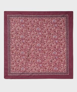 Foulard en coton à motifs fleuris femme vue2 - GEMO (ACCESS) - GEMO