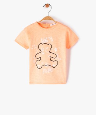 Tee-shirt bébé garçon à manches courtes imprimé - LuluCastagnette vue1 - LULUCASTAGNETTE - GEMO