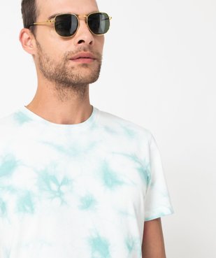 Tee-shirt à manches courtes coloris tie and dye homme vue2 - GEMO (HOMME) - GEMO