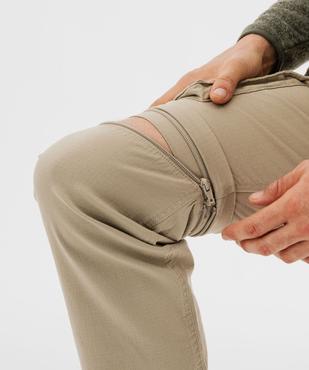 Pantalon cargo 2-en-1 transformable en short homme - Roadsign vue8 - ROADSIGN G4G - GEMO