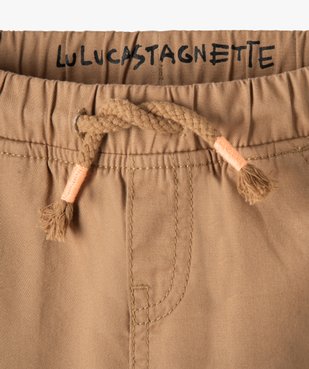 Pantalon bébé garçon resserré dans le bas - LuluCastagnette vue3 - LULUCASTAGNETTE - GEMO