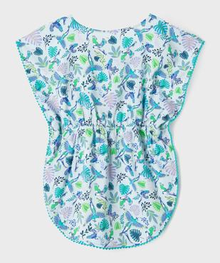 Robe de plage à motifs exotiques fille vue5 - GEMO 4G FILLE - GEMO