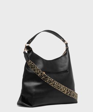 Sac grand format à anse et bandoulière fantaisie femme vue2 - GEMO (ACCESS) - GEMO