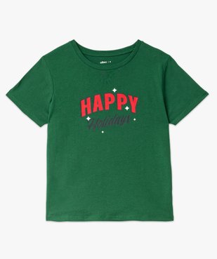 Tee-shirt à manches courtes esprit Noël femme vue4 - GEMO(FEMME PAP) - GEMO