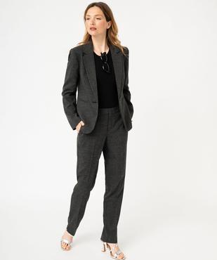 Pantalon à motif pied de poule femme vue5 - GEMO(FEMME PAP) - GEMO