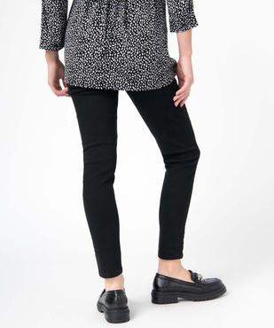 Jean de grossesse coupe Slim avec bandeau haut vue3 - GEMO(FEMME PAP) - GEMO