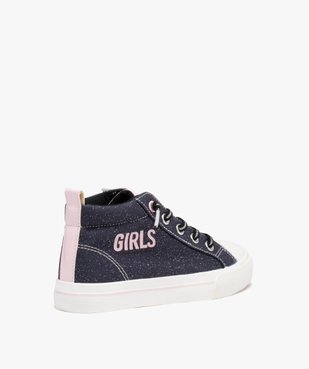 Baskets fille mid-cut déperlantes  vue4 - GEMO (ENFANT) - GEMO