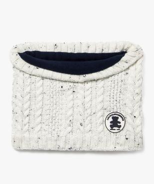 Echarpe snood doublée polaire garçon - LuluCastagnette vue1 - LULUCASTAGNETTE - GEMO