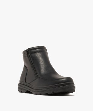 Boots double zip gamme confort homme vue4 - G'FLEX - GEMO