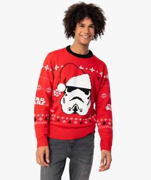 Pull de Noël homme avec motif Stormtrooper– Star Wars vue1 - DISNEY - GEMO