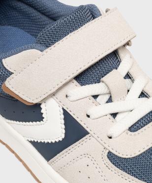 Baskets à scratch multi-matières garçon - 5 Miles vue6 - 5 MILES - GEMO