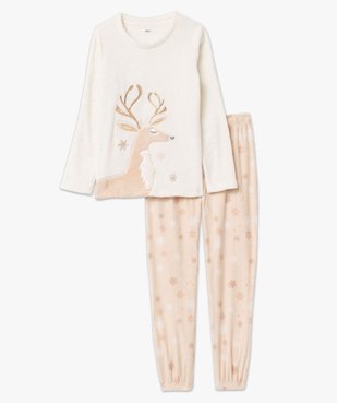 Pyjama doux spécial Noël femme vue6 - GEMO(HOMWR FEM) - GEMO