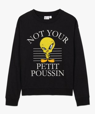 Sweat femme avec motif Titi sur l’avant – Looney Tunes vue4 - GEMO(FEMME PAP) - GEMO