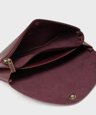 Porte-monnaie forme enveloppe femme vue3 - GEMO (ACCESS) - GEMO