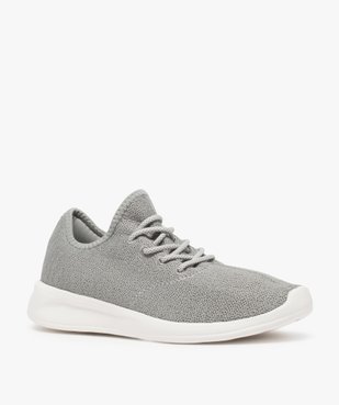 Baskets homme recyclées style chaussettes ultra légères - Mieux vue2 - GEMO C4G HOMME - GEMO