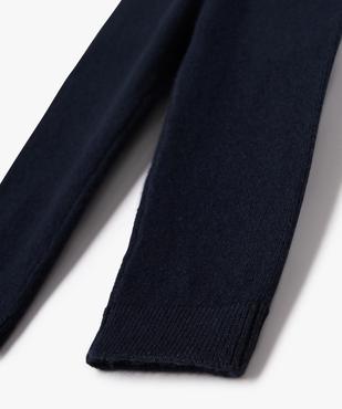 Pantalon en maille douce bébé fille vue2 - GEMO(BEBE DEBT) - GEMO