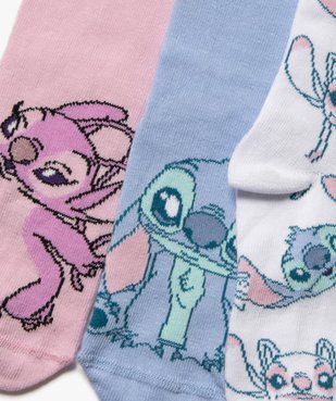 Chaussettes à motifs Stitch fille (lot de 3) - Disney vue2 - LILO & STITCH - GEMO