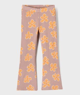 Legging flare fille vue2 - GEMO 4G FILLE - GEMO