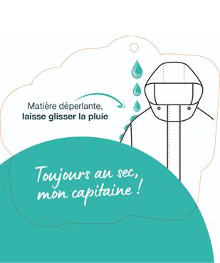 Manteau imperméable doublé à capuche bébé fille vue2 - GEMO(BEBE DEBT) - GEMO